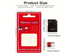 Tarjeta de memoria Micro SD rápida con adaptador Vayotoyvayotoy