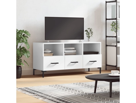 Mueble De Tv VIDAXL Blanco Madera contrachapada (102x36x50 cm)