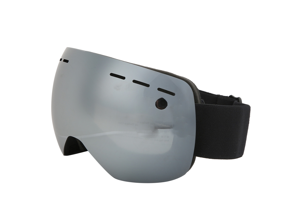 Gafas de esquí unisex para adultos, de doble capa, antivaho, visión amplia, resistentes al viento y al montañismo.