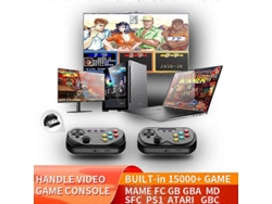 Mtu8 Consola De Videojuegos Retro Handheld Arcade Joystick Incorporado 15000 Juegos Soporte Ps1 Mame Gbc Md Sfc