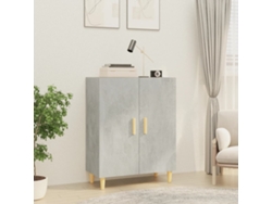 Lovely Home Aparador 70X34X90 Cm Madera Procesada Gris Cemento