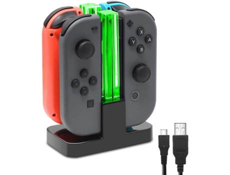 Estación de Carga Ay-ay-slink00399-1 (Nintendo Switch - Negro)