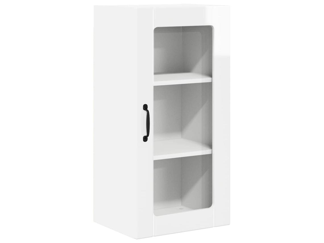Mueble de cocina con puerta, blanco brillante, 40x31x80 cm, MAISON EXCLUSIVE