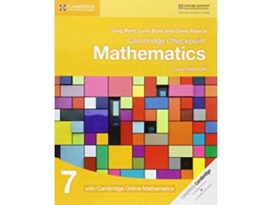 Libro Cambridge Checkpoint Mathematics Coursebook 7 with Cambridge Online Mathematics de Greg Byrd, Lynn Byrd et al. (Inglés)