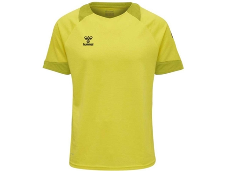 Camiseta de Hombre para Fútbol HUMMEL Lead Poly Amarillo (3XL)