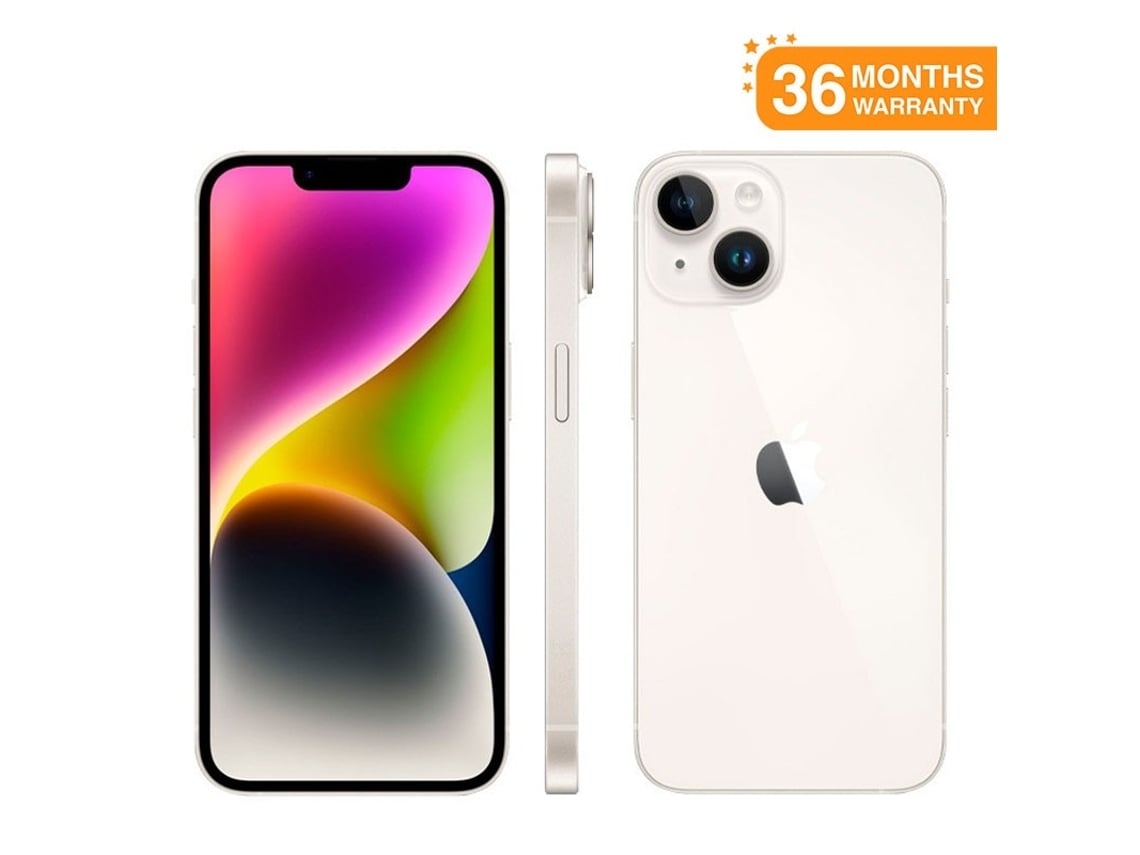 iPhone 14 APPLE (Reacondicionado Señales de Uso - 6.1'' - 256 GB - Blanco)