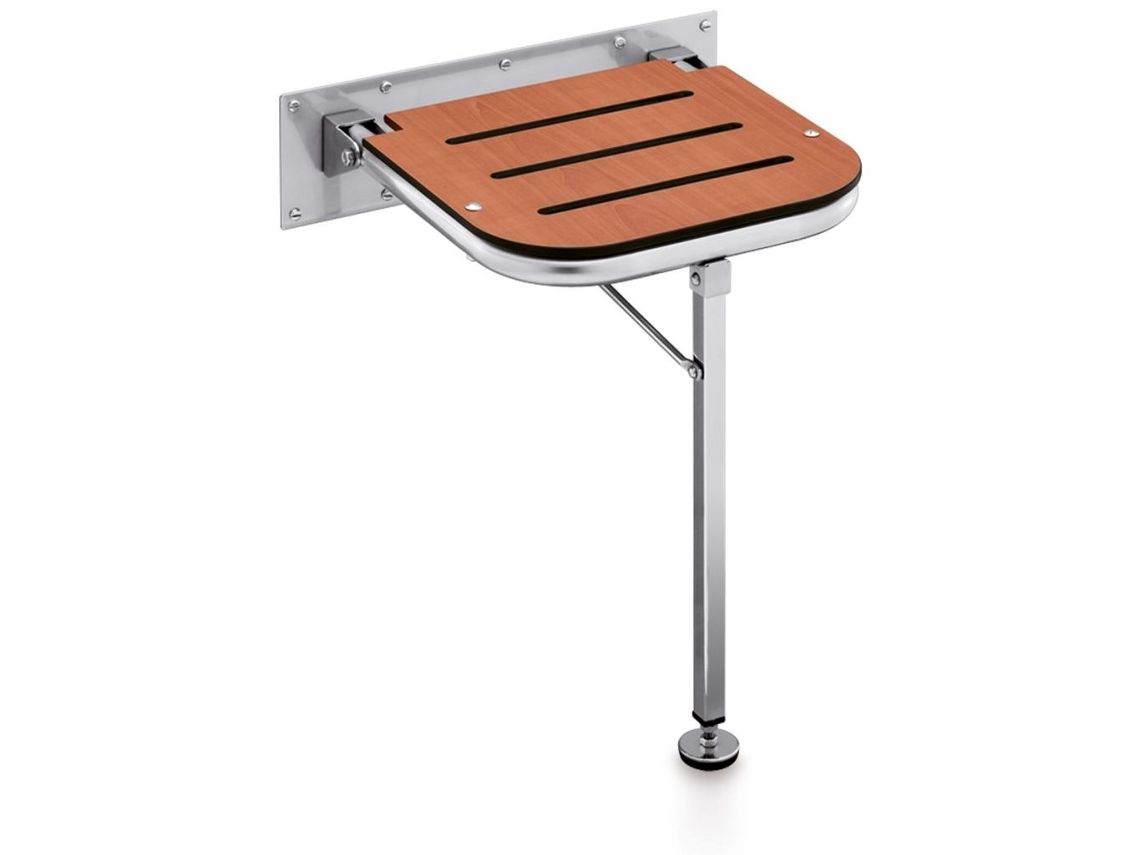 Asiento de ducha plegable Inmacolatta con tornillos y soporte