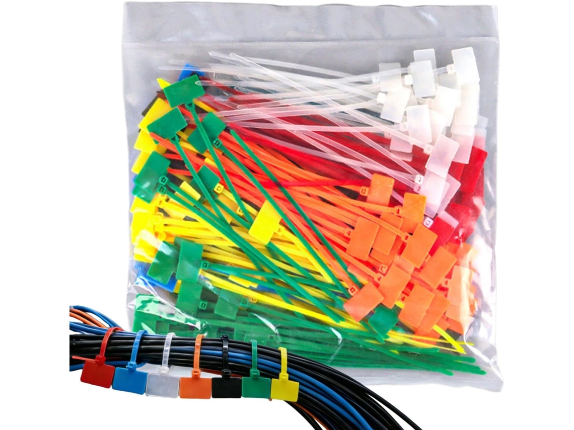 250 Bridas De Nailon Multiusos Para Cables Eléctricos |