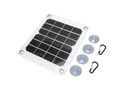Mali painel Solar 5v 20w de Monocristalino com Saída Usb Segura Portátil para Carro Barco Rv Telefone