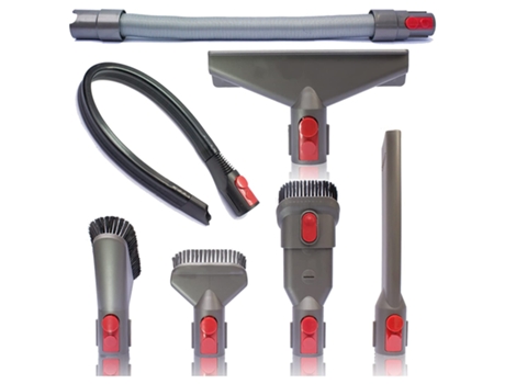 Manguera de extensión Flexible para Dyson V11 V10 V8 V7 Plus, accesorios para aspiradoras, Kit de limpieza del hogar, cepillo para polvo