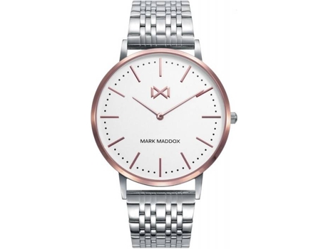 Reloj MARK MADDOX Hombre (Acero - Plateado)