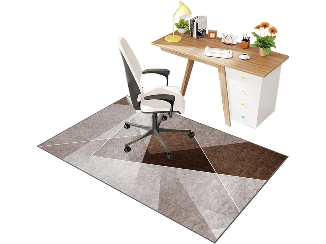 Tapete Protetor Piso Escritório 90 X 140 Cm Piso Parquet Laminado Xunzheng