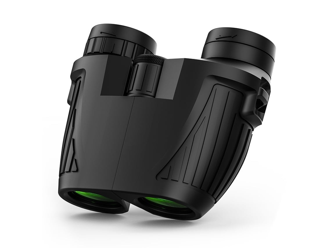 Telescopio USHION 1025 Bak4 con diseño de ocular plegable y prisma negro