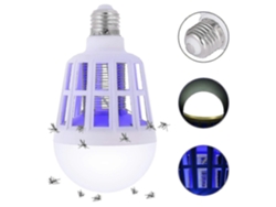 Lâmpada Assassina Mosquito Inseto Eletrônico 2 em 1 Led Uv Fly Killer GOKOCO