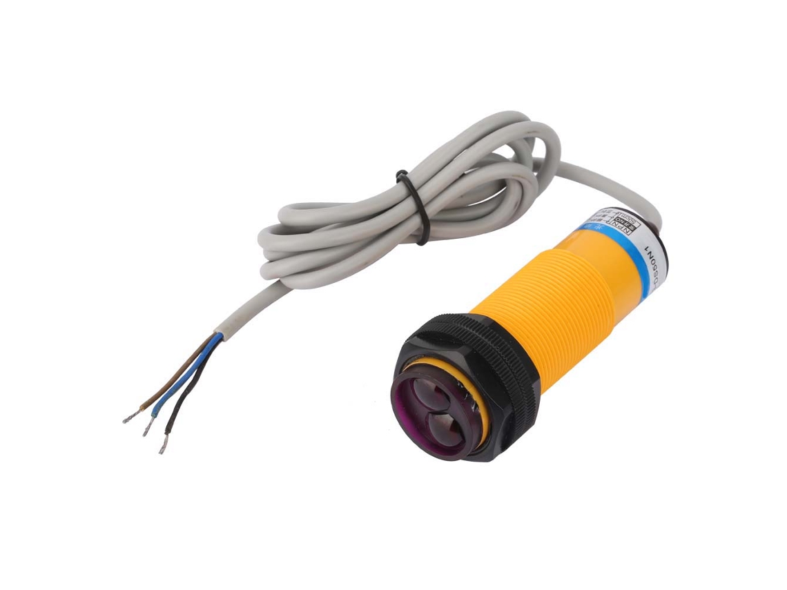 Veloriskku-sensor De Proximidade Fotoelétrico 70cm Interruptor Infrarrojo Dc 6-36v E3f3-ds50n1