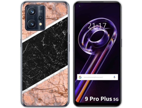 Carcasa para Realme 9 Pro Plus 5G TUMUNDOSMARTPHONE Dibujos Mármol 07 Multicolor