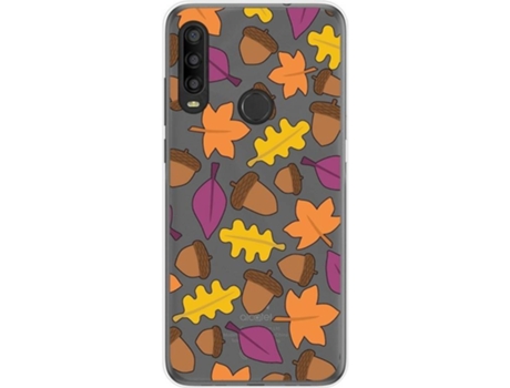 Carcasa Alcatel 1SE 2020 TUMUNDOSMARTPHONE Dibujos Transparente Multicolor