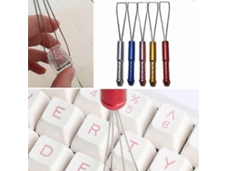 Herramienta multifuncional para extraer teclas, ideal para la limpieza y el mantenimiento de teclados. ELECTVAULT1