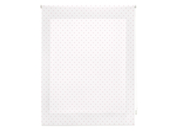 Estor Enrollable HAPPYSTOR Motas Estampado Digital Fantasia Blanco-Rosa 190x250 cm