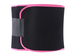 Cinturón Ajustable De Soporte Lumbar Y Adelgazante Para Fitness Y Deportes, Unisex, Rosa, Talla L 25x130cm
