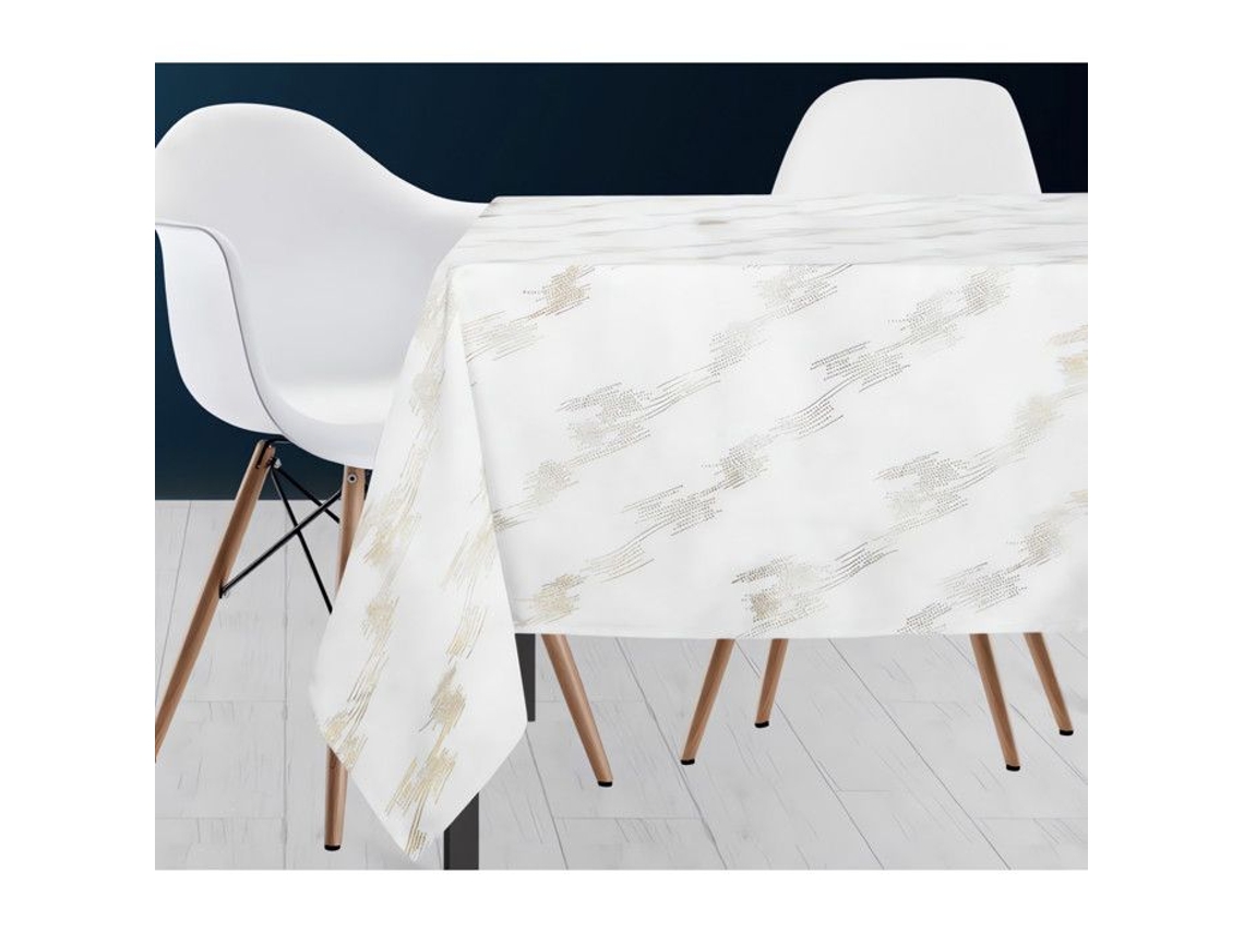 Toalla de Mesa SOLEIL DOCRE Comete Branca Poliéster Blanco (Ocrecm)