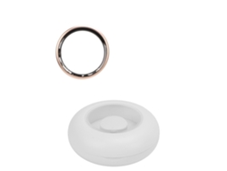 Anillo Inteligente (modos Deportivos Completos, Fotografía Por Gestos) Impermeable 5atm Con Funda De Carga Oro