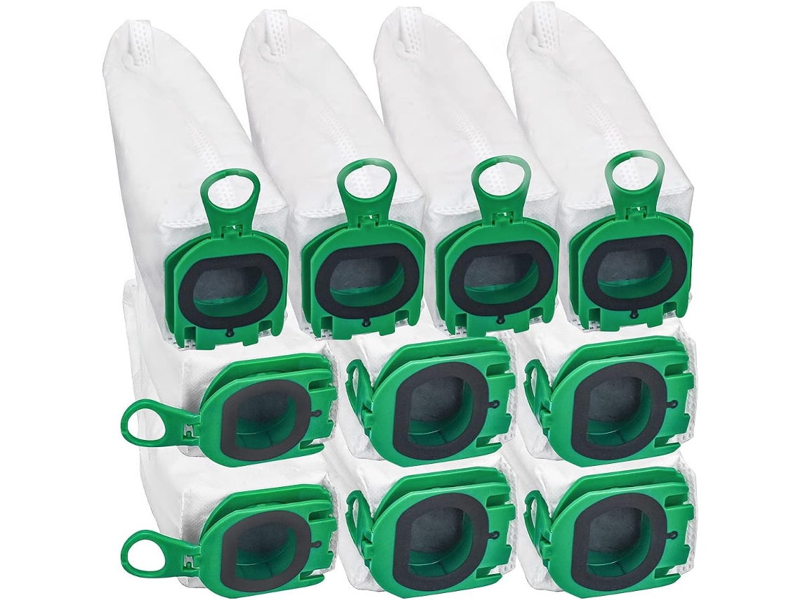 10 bolsas para aspiradoras para Vorwerk Bolsa de polvo de reemplazo para aspiradora Kobold Vb100