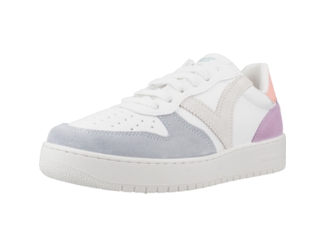 Zapatos de Mujer VICTORIA Madrid Serraje Multicolor Tecido Blanco (37)