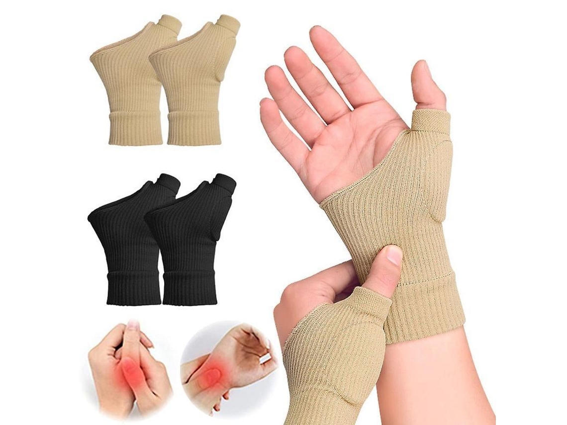 Guantes Terapéuticos Con Gel Para Artritis Y Soporte Para El Pulgar, Compresión De Mano Y Muñeca, Unisex.