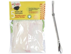 Bolsas de Té Reutilizables YOUDOIT (15 cm - Acero - 5Un)