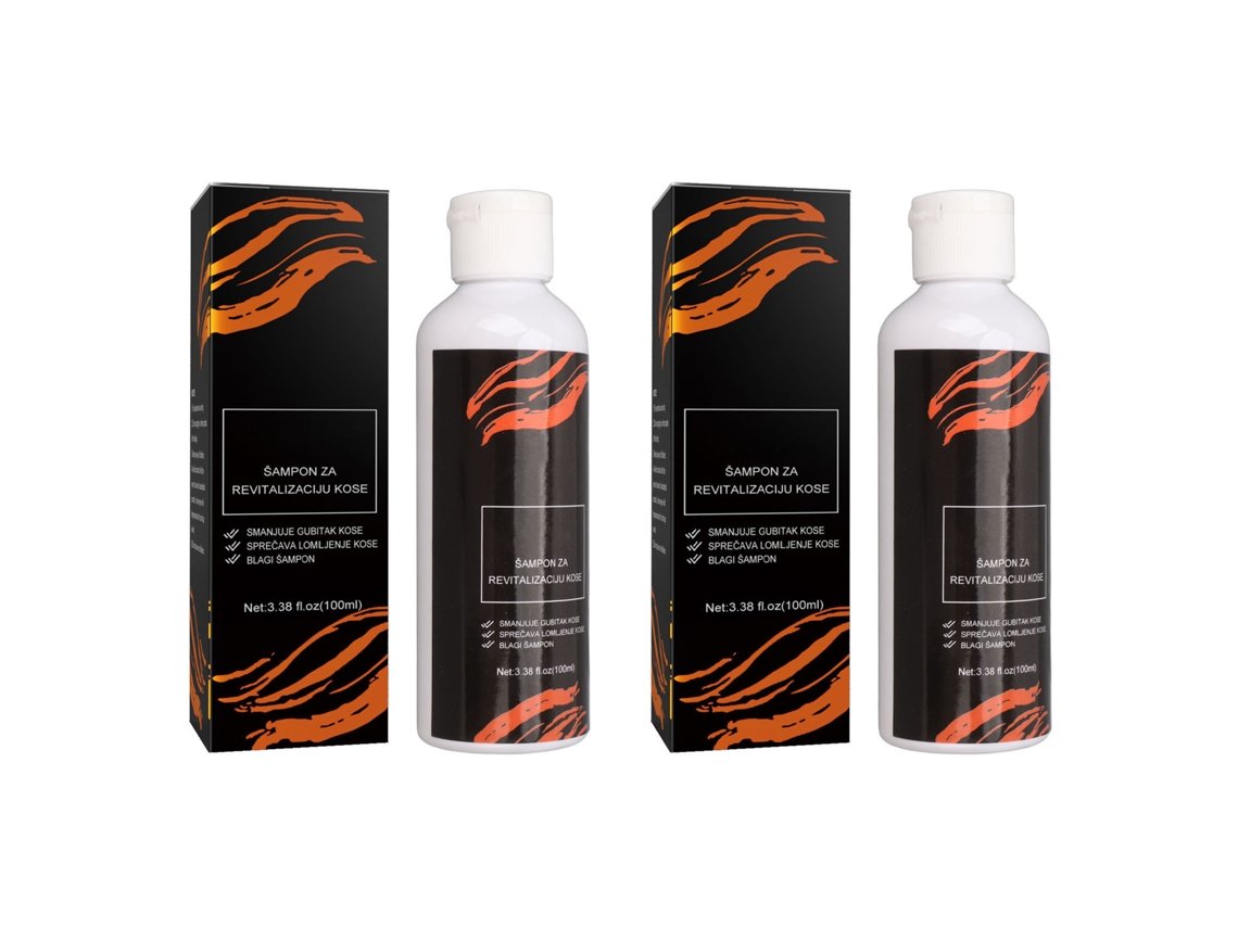Tratamiento anticaída, champú en espuma de hidratación profunda, alivia el picor, 100 ml, 2 unidades