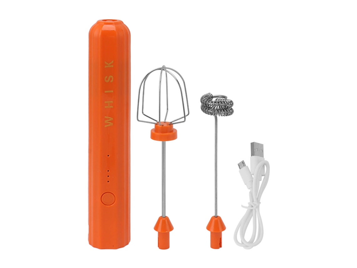 Batidor eléctrico inalámbrico (naranja)