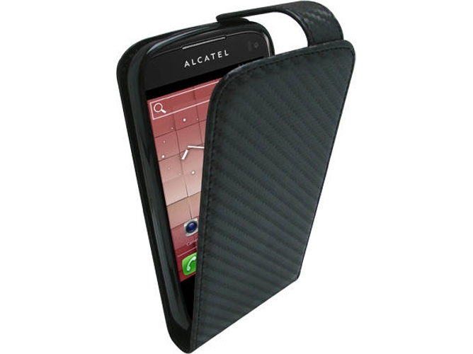 Funda Alcatel OT-997 OMENEX 685348 Negro