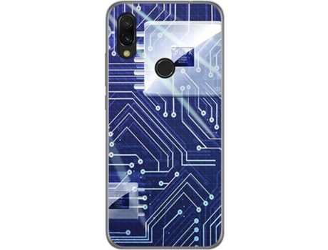 Carcasa Xiaomi Redmi 7 TUMUNDOSMARTPHONE Circuito Multicolor