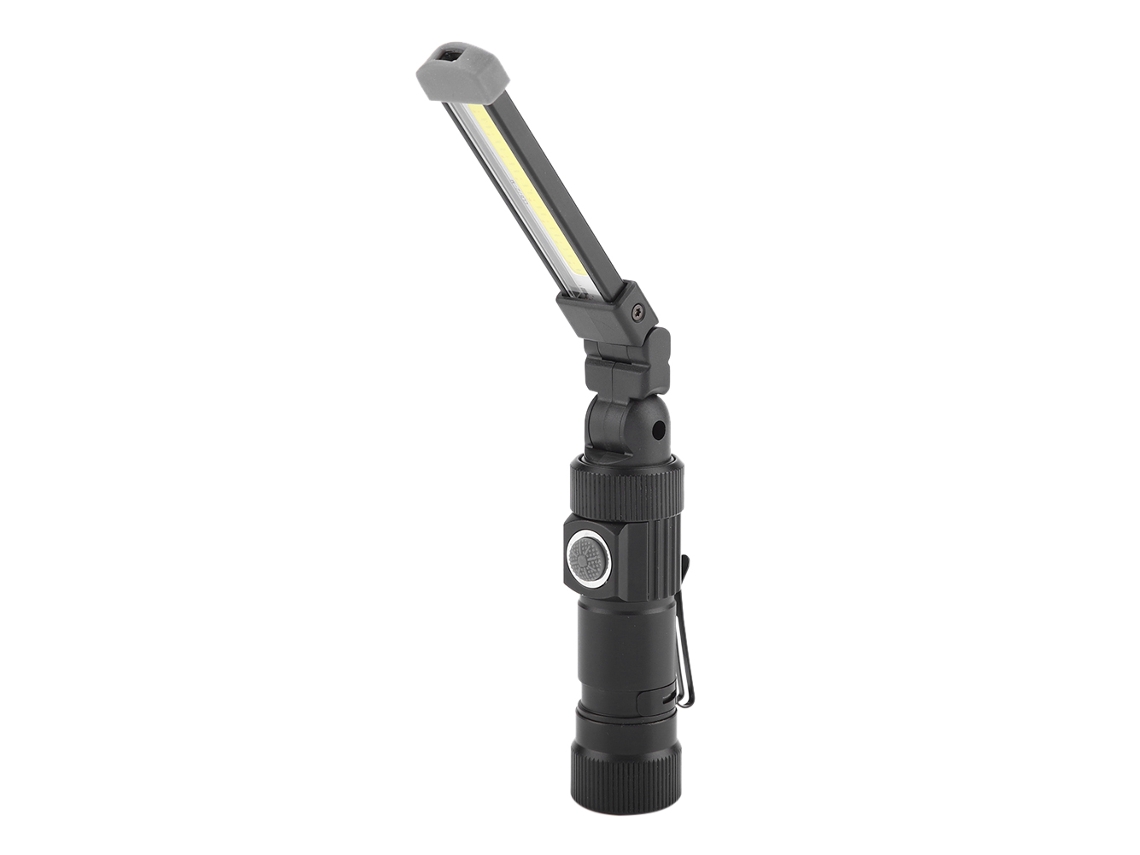 Yncm2026-lámpara De Emergencia Cob Portátil Con Luz De Trabajo Led, Carga Usb 6w+1w Y Cola Magnética