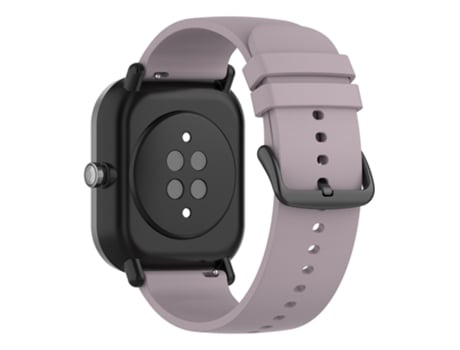 Correa de Silicona 22mm con hebilla para Samsung Galaxy Watch3 45mm/Active/Huawei Watch 3 - purpúreo