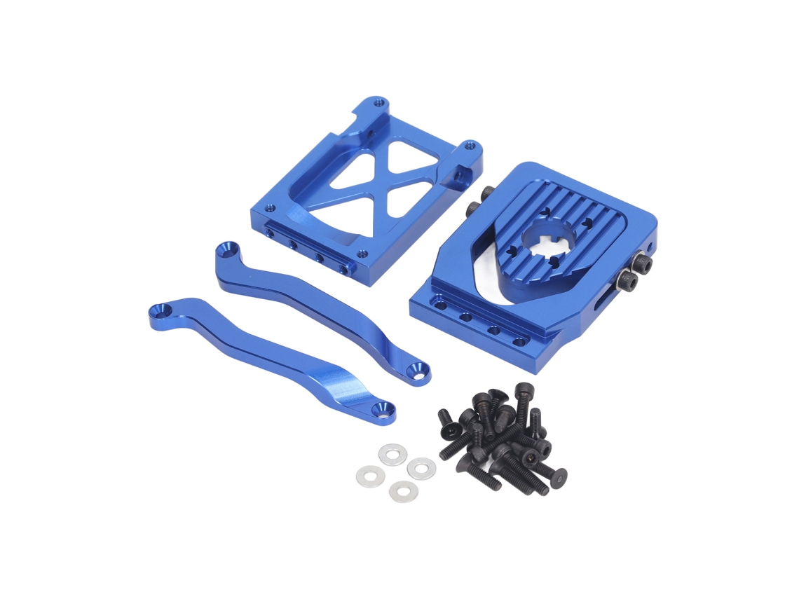 Soporte De Motor De Aleación De Aluminio De Liberación Rápida Para Traxxas 1/6 Xrt 8s 1/5 6s 8s Azul