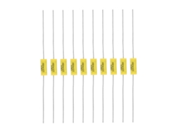 10 Condensadores Axiales De Película De Poliéster De 0,022 Μf Y 630 V Para Amplificadores De Radio.