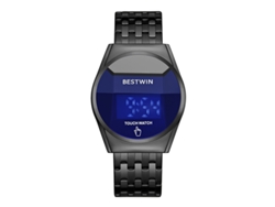 Reloj De Pantalla Táctil Para Hombre (negro Y Azul)