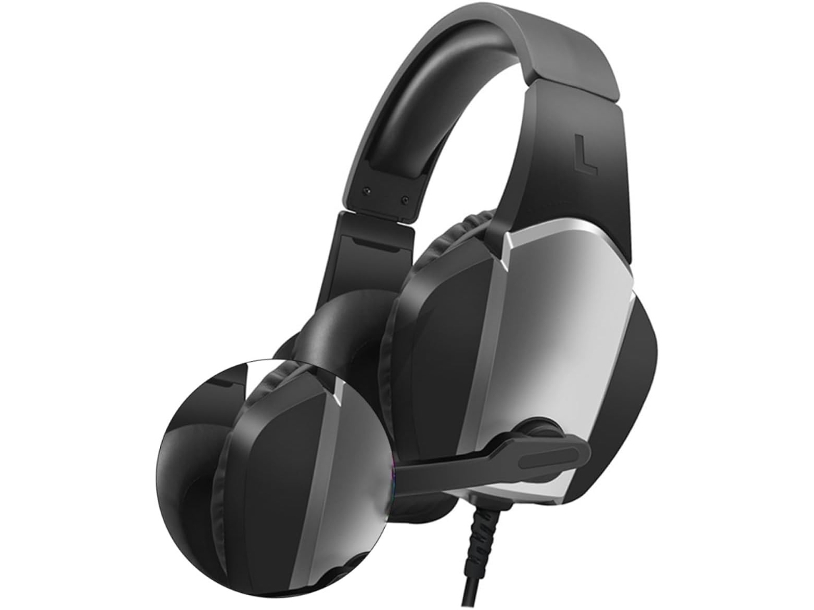 Auriculares Para Juegos Con Audífonos Integrados Y Luz Led Para Videojuegos De Ordenador.