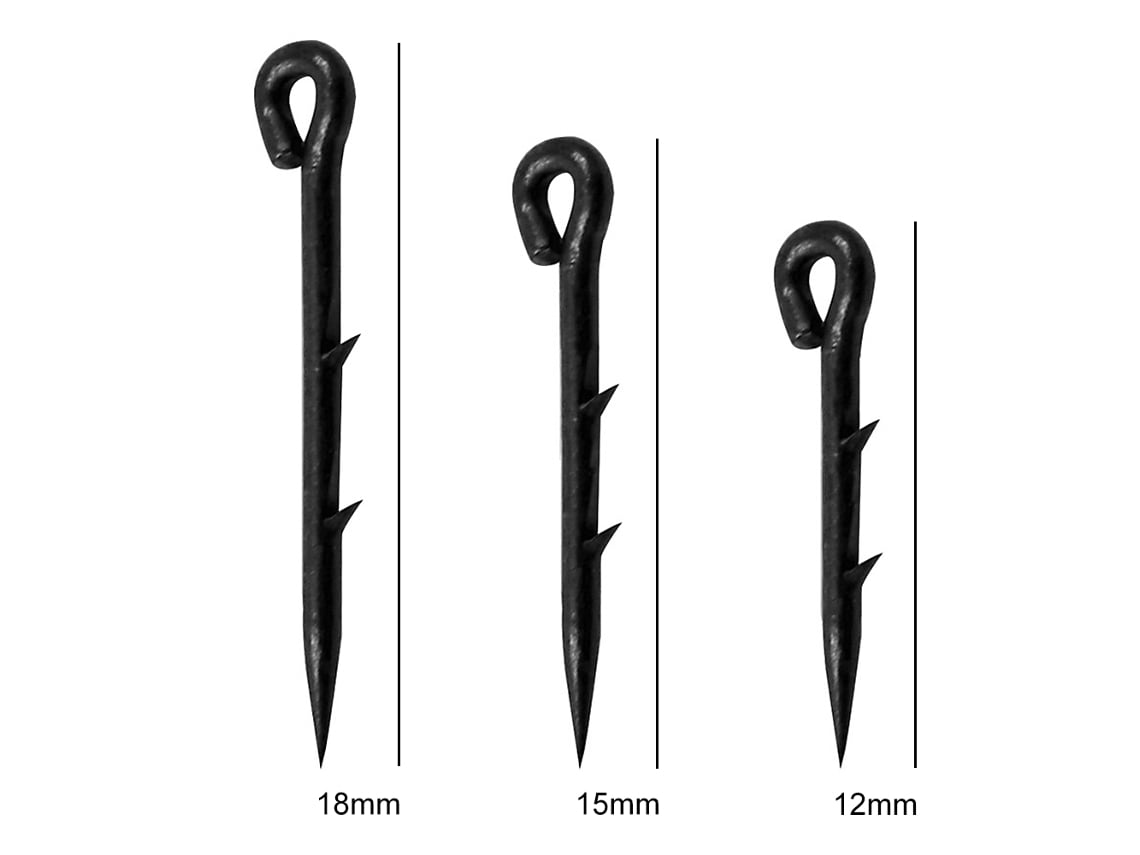 2026rebe-anclas De Pesca Con Púa Bait Spike Para Carpa Boilies Maggot Maíz Rigs Terminal 12mm 15mm 18mm 20/50/100pcs