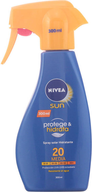 Protector Solar NIVEA Protect & Moisture SPF 20 (300 ml)