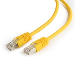 Cable de Red GEMBIRD (RJ45 - 25 cm - Amarillo)