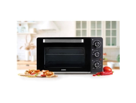 Mini horno - 28 L - negro - 1500 vatios DOMO