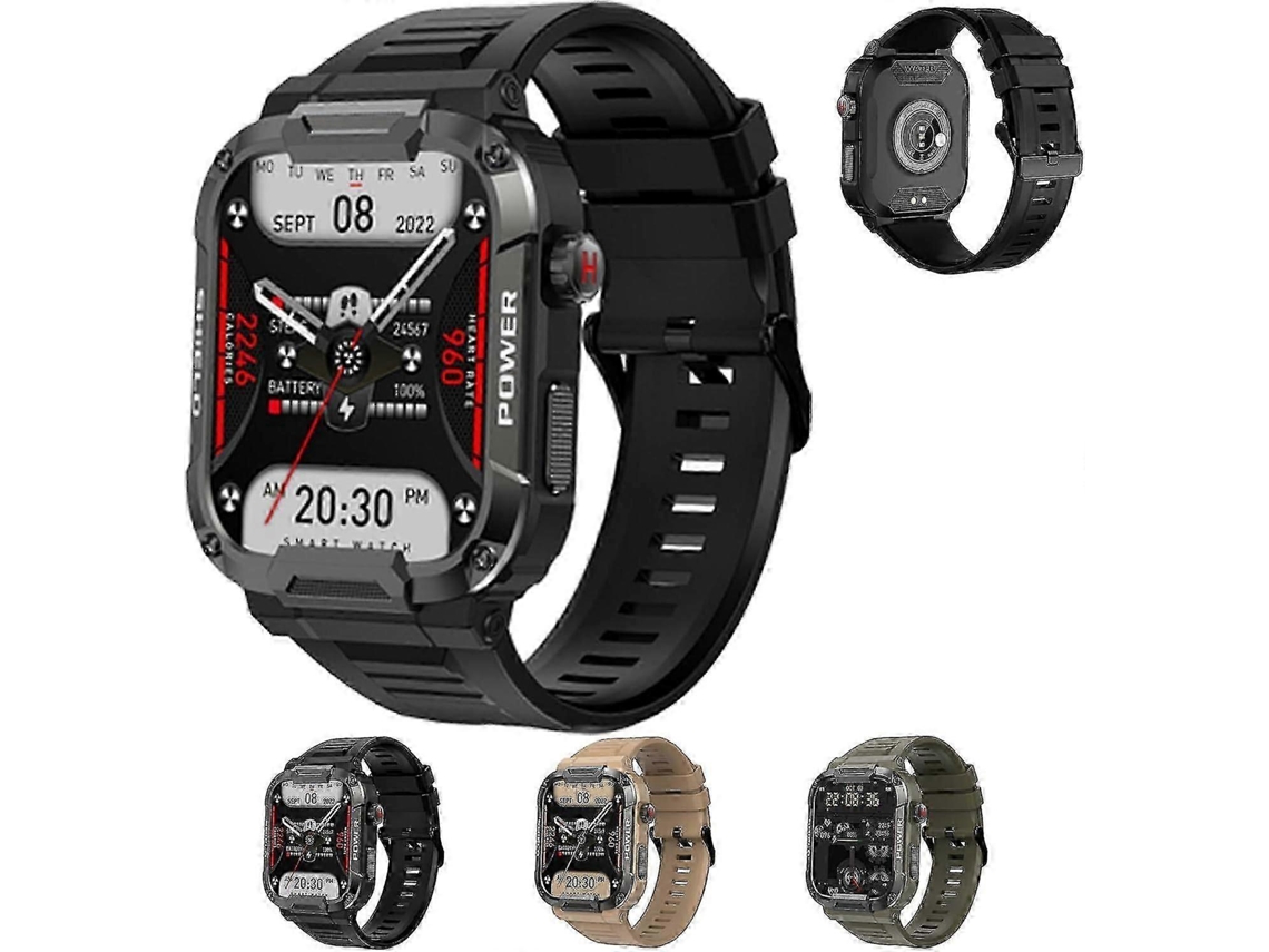 Reloj inteligente militar ultra resistente al agua Gard Pro con llamadas Bluetooth para bicicletas eléctricas