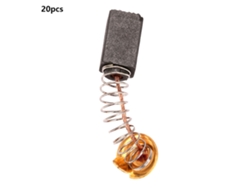 20 Escobillas De Carbón De 6*7*13 Mm Para Reemplazo De Motores Eléctricos Genéricos