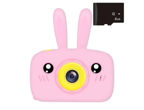 Cámara Digital SLOWMOOSE para Niños (Rosa - 8 GB)