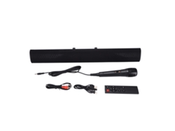 Barra De Sonido Inalámbrica Bs-15 Con Subwoofer Estéreo 3d, Control Remoto Y Micrófono Para Sistema De Cine En Casa.