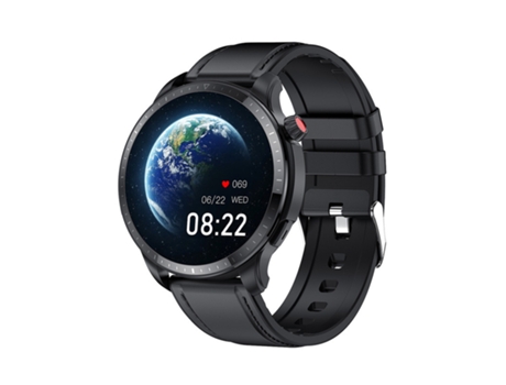 Smartwatch, 123 modos deportivos, 30 días de tiempo de espera, apto para iPhone y Android, Negro CHRONUS