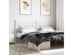 Cabecero De Metal Blanco 193 Cm